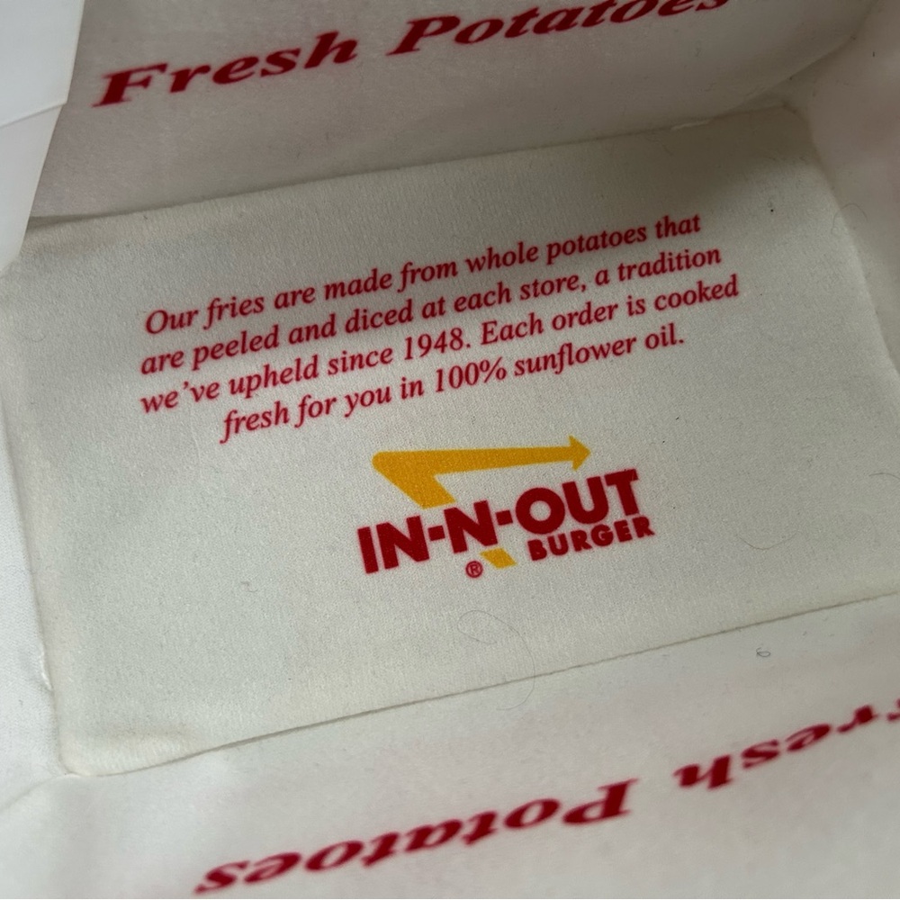 In-N-Out Burger Fries Boat Plush - Picture 5 of 11